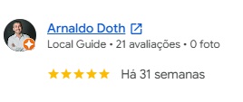 Avaliação no Google